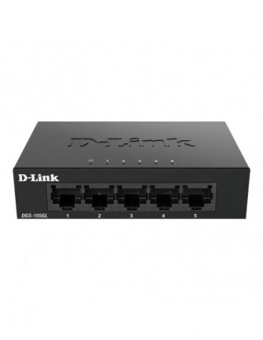 Switch D-Link Gigabit Unmanaged, 5...