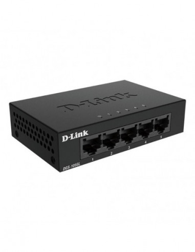 Switch D-Link Gigabit Unmanaged, 5...