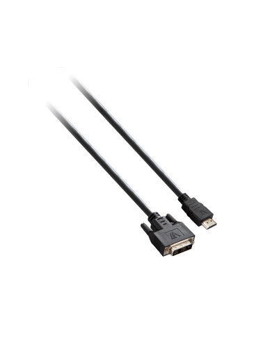 Cabo HDMI para DVI-D V7, 2m, Single... Cabo HDMI para DVI-D V7, 2m, Single...