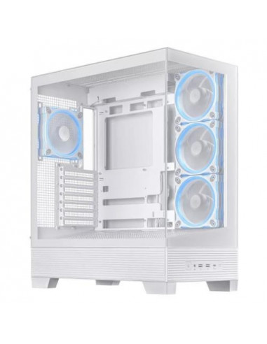Asus - Caixa A31 PLUS TG ARGB WHITE ATX