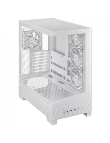 Asus - Caixa A31 PLUS TG ARGB WHITE ATX