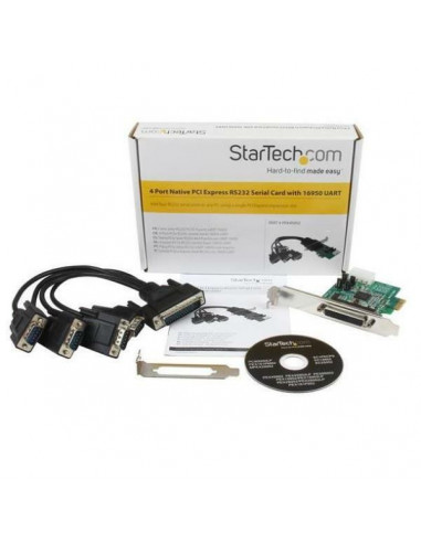 Startech Tarjeta PCI Express  4...