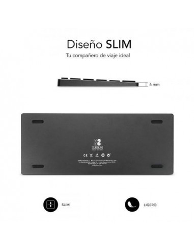 Teclado Subblim Advance Compact...