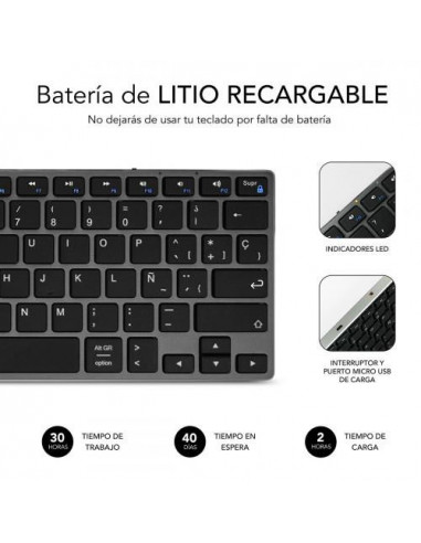 Teclado Subblim Advance Compact...