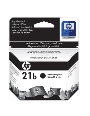 Tinteiro HP 21 Preto - Cartucho de... Tinteiro HP 21 Preto - Cartucho de...