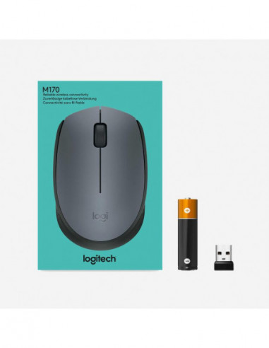 Rato Logitech M170, Inalámbrico,...