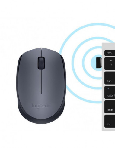 Rato Logitech M170, Inalámbrico,...