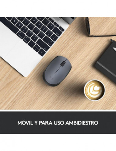 Rato Logitech M170, Inalámbrico,...