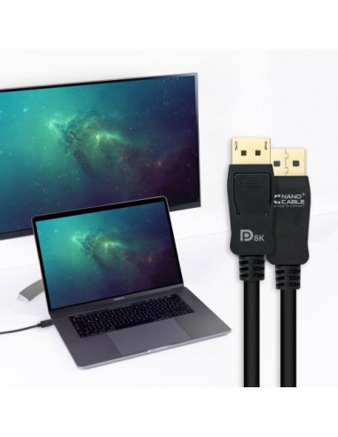 Cabo DisplayPort Nanocable, 1.4...