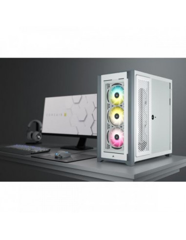 Caixa Corsair iCUE 5000X RGB Midi... Caixa Corsair iCUE 5000X RGB Midi...