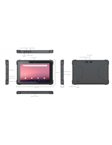 Tablet INSYS EM4-T11X Rugged 10.1"... Tablet INSYS EM4-T11X Rugged 10.1"...