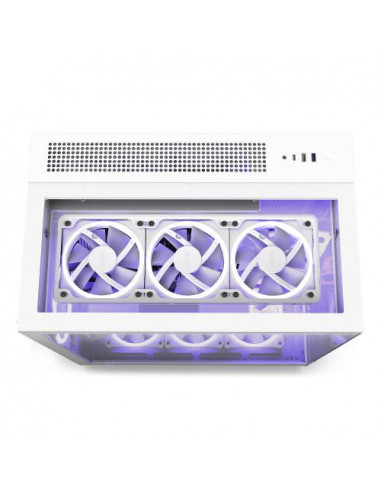 Caixa NZXT H9 Elite Midi Tower Branca Caixa NZXT H9 Elite Midi Tower Branca
