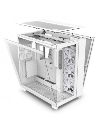 Caixa NZXT H9 Elite Midi Tower Branca Caixa NZXT H9 Elite Midi Tower Branca