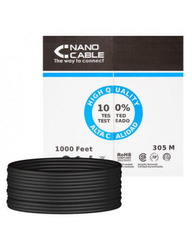 Nanocable 10.20.0504-EXT-BK Cable de... Nanocable 10.20.0504-EXT-BK Cable de...