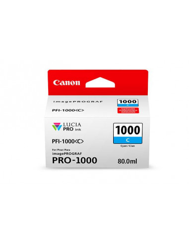 Tinta Original canon Pfi-1000 C Cian...