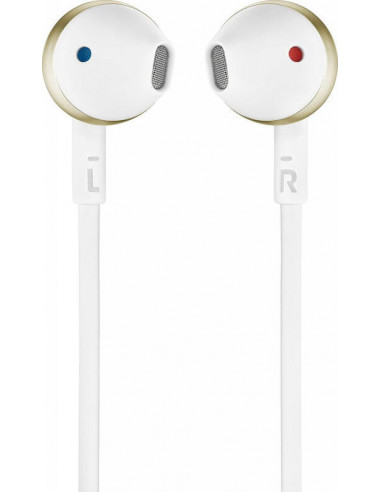 Auscultadores JBL T 205 Dourado