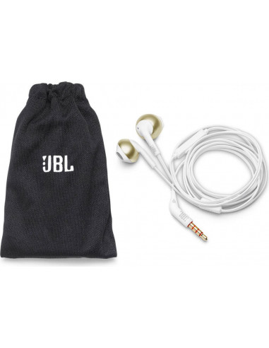 Auscultadores JBL T 205 Dourado