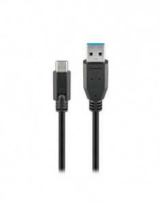 Cable USB(A) 3.0 a USB(C)...