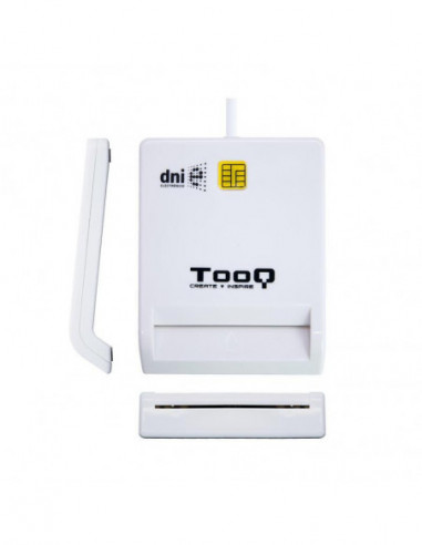 Leitor de Cartões Tooq TQR-210W - USB... Leitor de Cartões Tooq TQR-210W - USB...