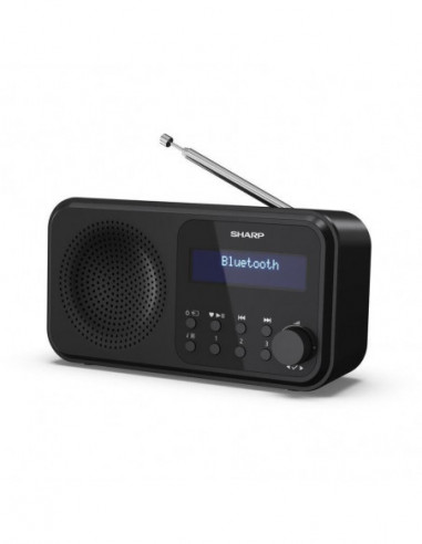 Rádio Portátil Sharp DR-P420(BK),... Rádio Portátil Sharp DR-P420(BK),...