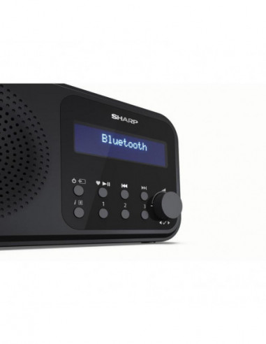 Rádio Portátil Sharp DR-P420(BK),... Rádio Portátil Sharp DR-P420(BK),...