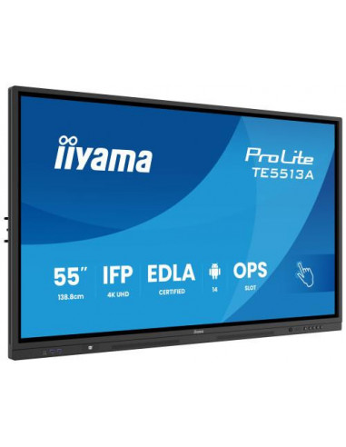 Ecrã Interativo Iiyama TE5513A-B1AG:...