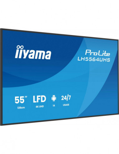 IIYAMA MONITOR 55" 3840x2160, UHD VA... IIYAMA MONITOR 55" 3840x2160, UHD VA...