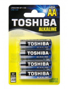 Pilhas alcalina AA Toshiba...