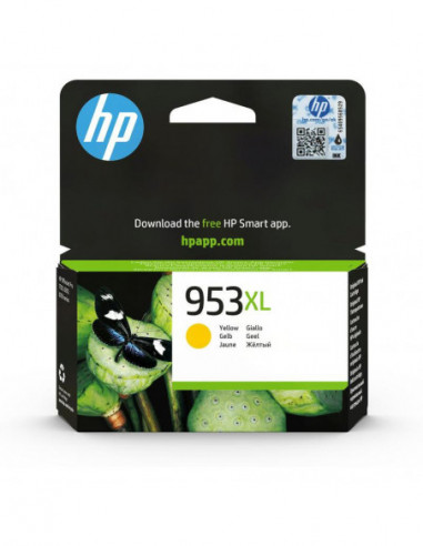 Hp Tinteiro Alto Rendimento Amarelo...