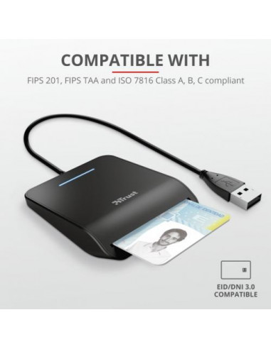 Leitor de Cartões TRUST Primo,... Leitor de Cartões TRUST Primo,...