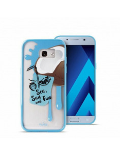 Puro - Capa Galaxy A3 Azul...