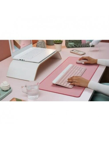 Teclado Logitech MK470 Slim Combo - Rosa Teclado Logitech MK470 Slim Combo - Rosa