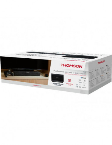 Barra de Som Thomson SB60BTS 2.1 -... Barra de Som Thomson SB60BTS 2.1 -...