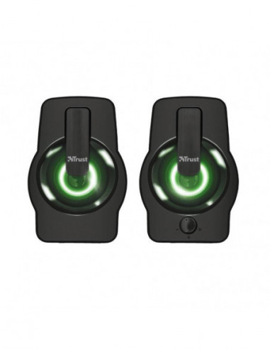 Colunas Trust Gemi RGB 2.0 - 12W,...