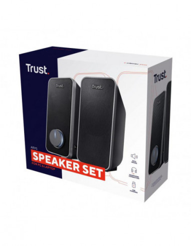 Colunas 2.0 Trust Arys 14W RMS -...