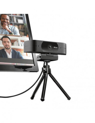 Câmara Web Trust TW-350 - 4K UHD,...