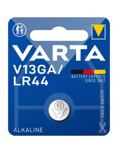 Pilha Varta Alcalina Botão LR44 (V13GA) Pilha Varta Alcalina Botão LR44 (V13GA)