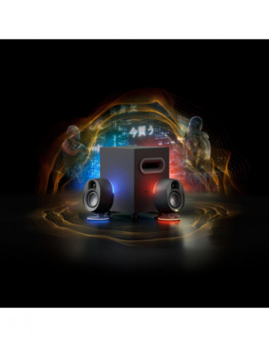 Altavoces Steelseries Arena 7 Negro...