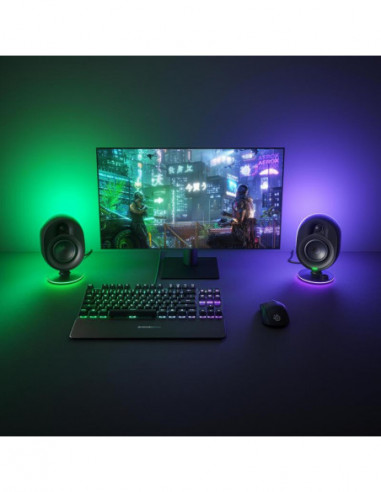 Altavoces Steelseries Arena 7 Negro...