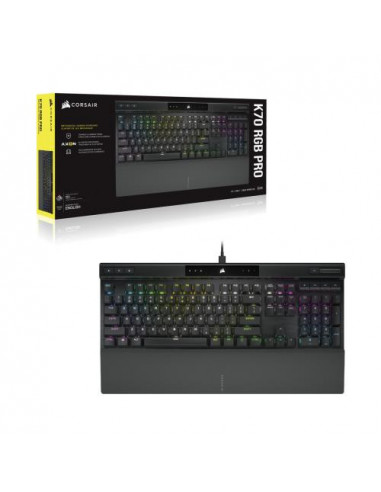 Teclado Corsair K70 RGB Pro: Mecânico... Teclado Corsair K70 RGB Pro: Mecânico...