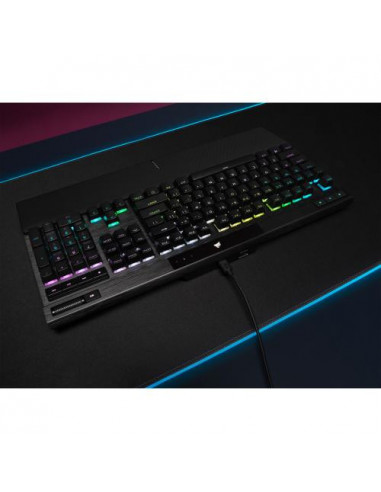 Teclado Corsair K70 RGB Pro: Mecânico... Teclado Corsair K70 RGB Pro: Mecânico...