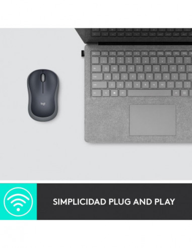 Rato Logitech M185, Óptico Sem Fio,... Rato Logitech M185, Óptico Sem Fio,...