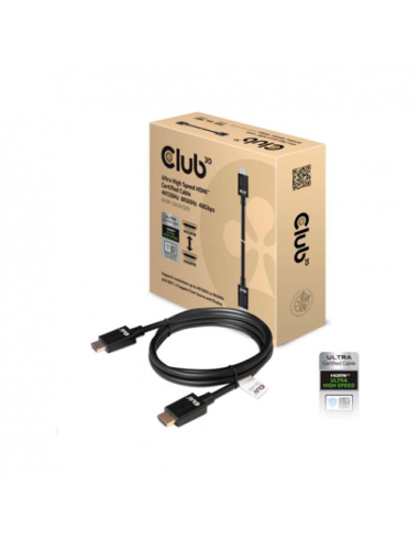 Cabo HDMI Club 3D: Certificado, 1.5m,... Cabo HDMI Club 3D: Certificado, 1.5m,...