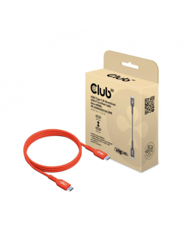 Cabo CLUB3D USB-C, Série CAC-1511,... Cabo CLUB3D USB-C, Série CAC-1511,...