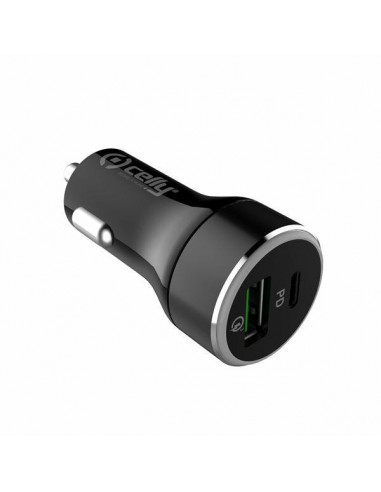 Carregador Celly CCUSBCQC30BK: Preto,... Carregador Celly CCUSBCQC30BK: Preto,...