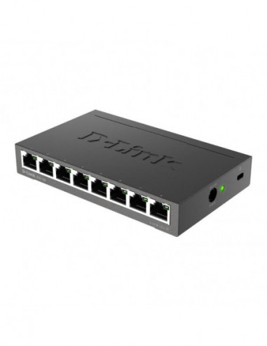 D-Link Switch 8x10/100/1000(Hal/Full...