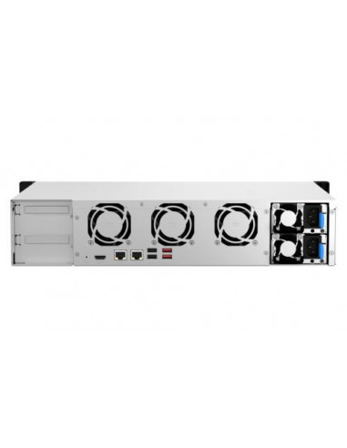2U 8bay shortdepth 12rackmount NAS N5095