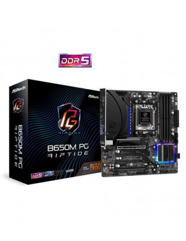 Motherboard ASRock B650M PG Riptide -...