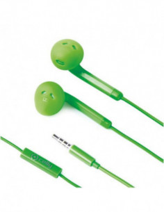 Auriculares Stereo Verde