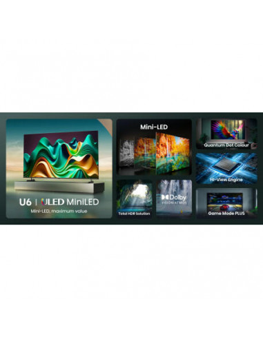 Hisense - Uled Miniqled Smarttv 4k...